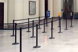 Sewa Tiang Pembatas Antrian Q Line, Queline